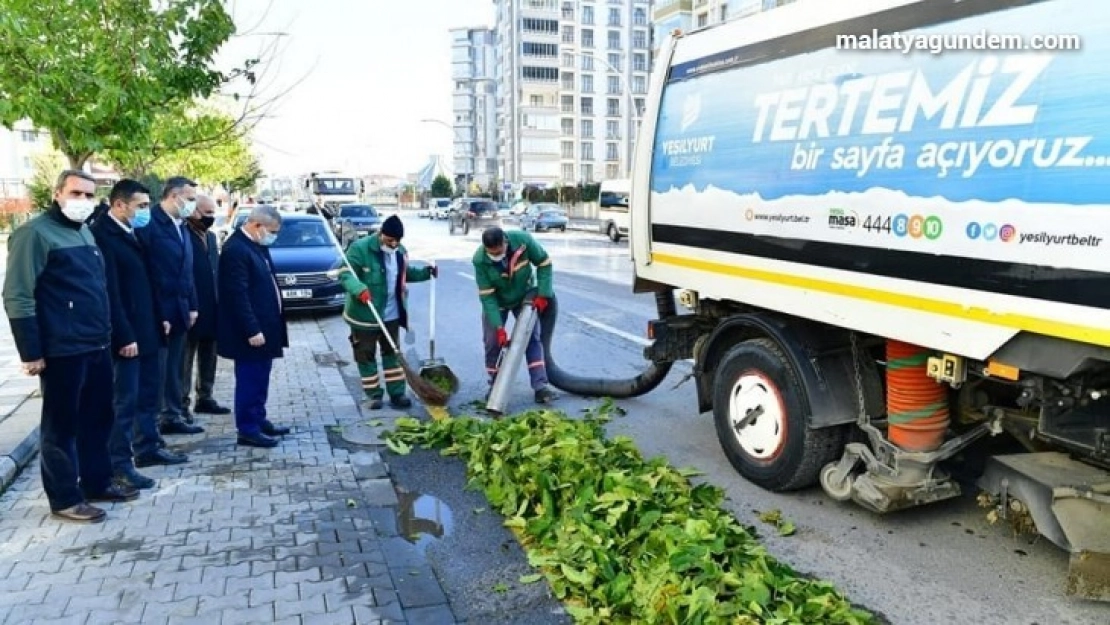 Yeşilyurt'ta hijyen uygulamaları üst seviyede
