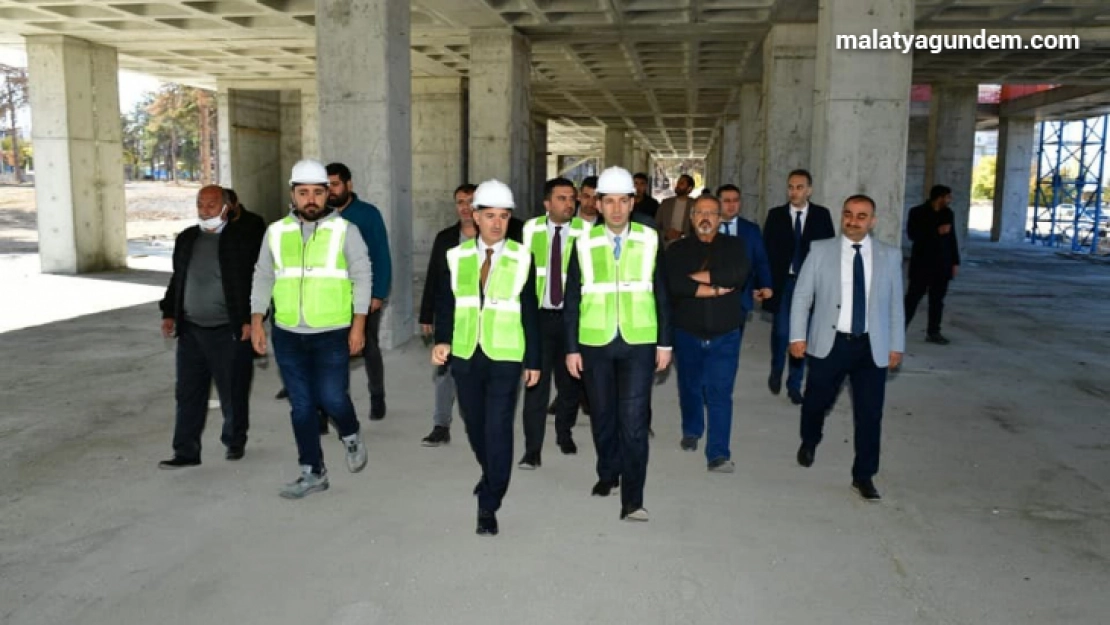 Yeşilyurt'ta yeni hizmet binası Şubat ayında hizmete girecek