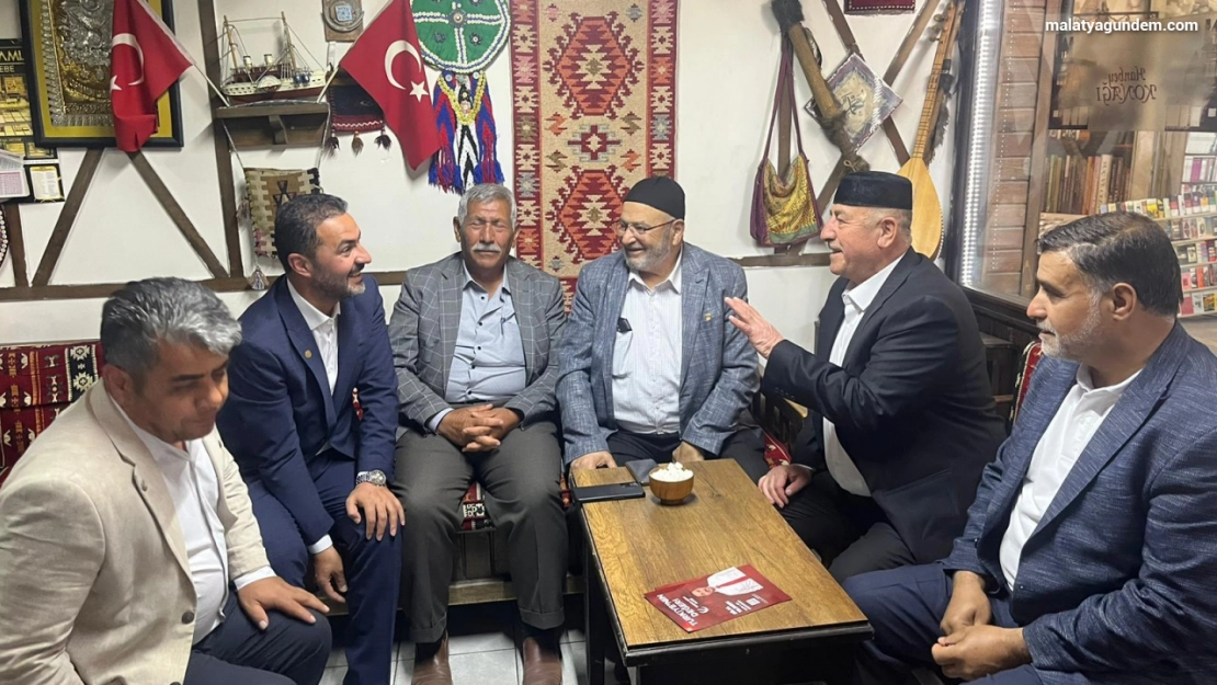 Yıldırım Malatya bir oy Erdoğan'a bir oy Yeniden Refah'a diyor