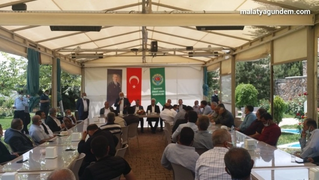 Zirai dondan dolayı çiftçilere destek istendi