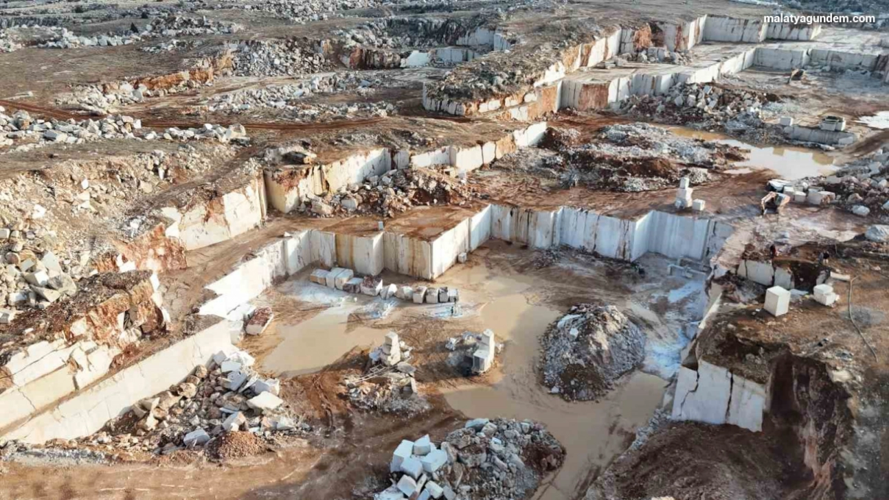 Malatya'dan Çin ve Hindistan'a milyon dolarlık mermer ihracatı