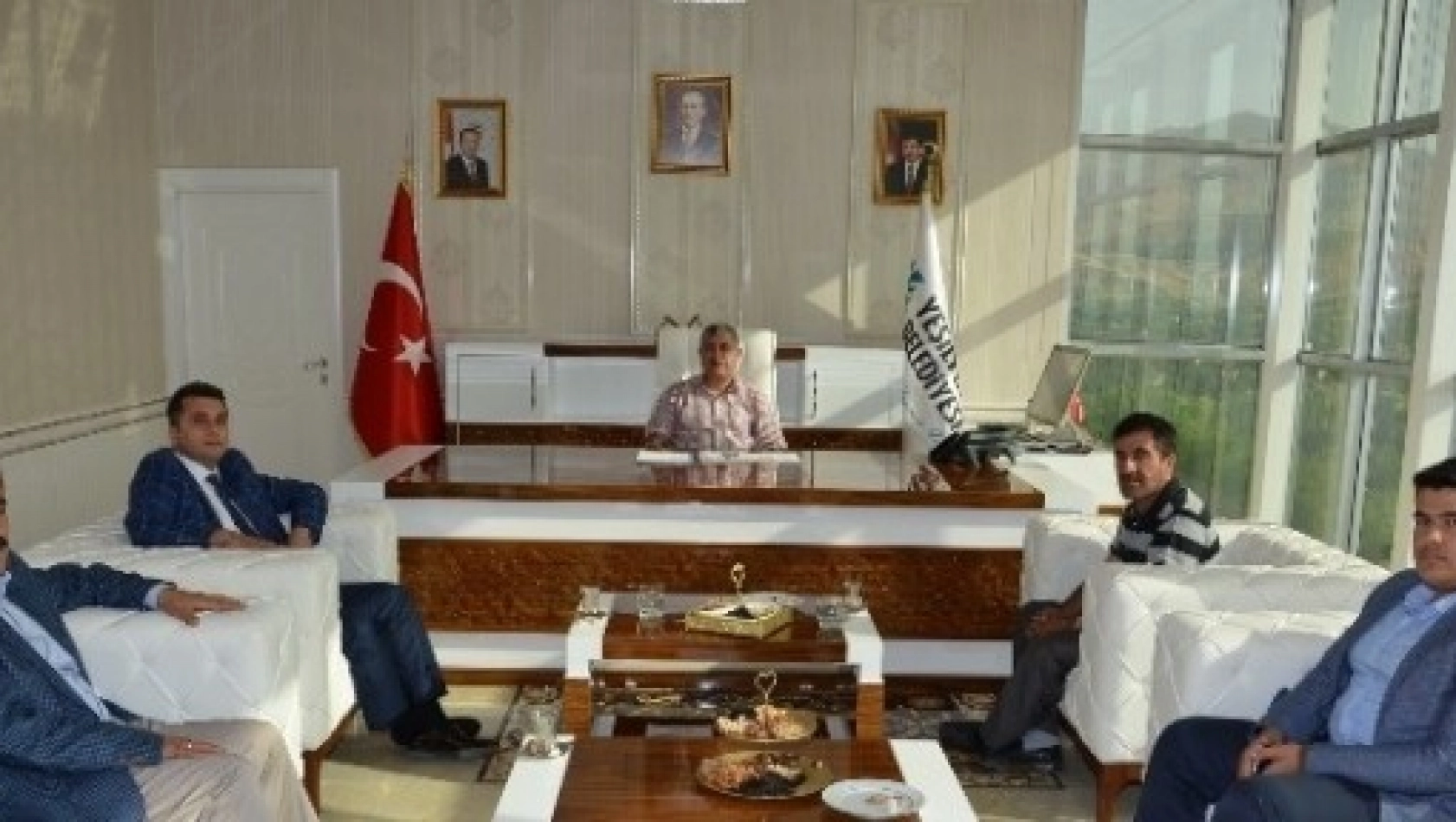 Başkan Polat, AK Parti Aday Adayı Taşdemir'i Ağırladı