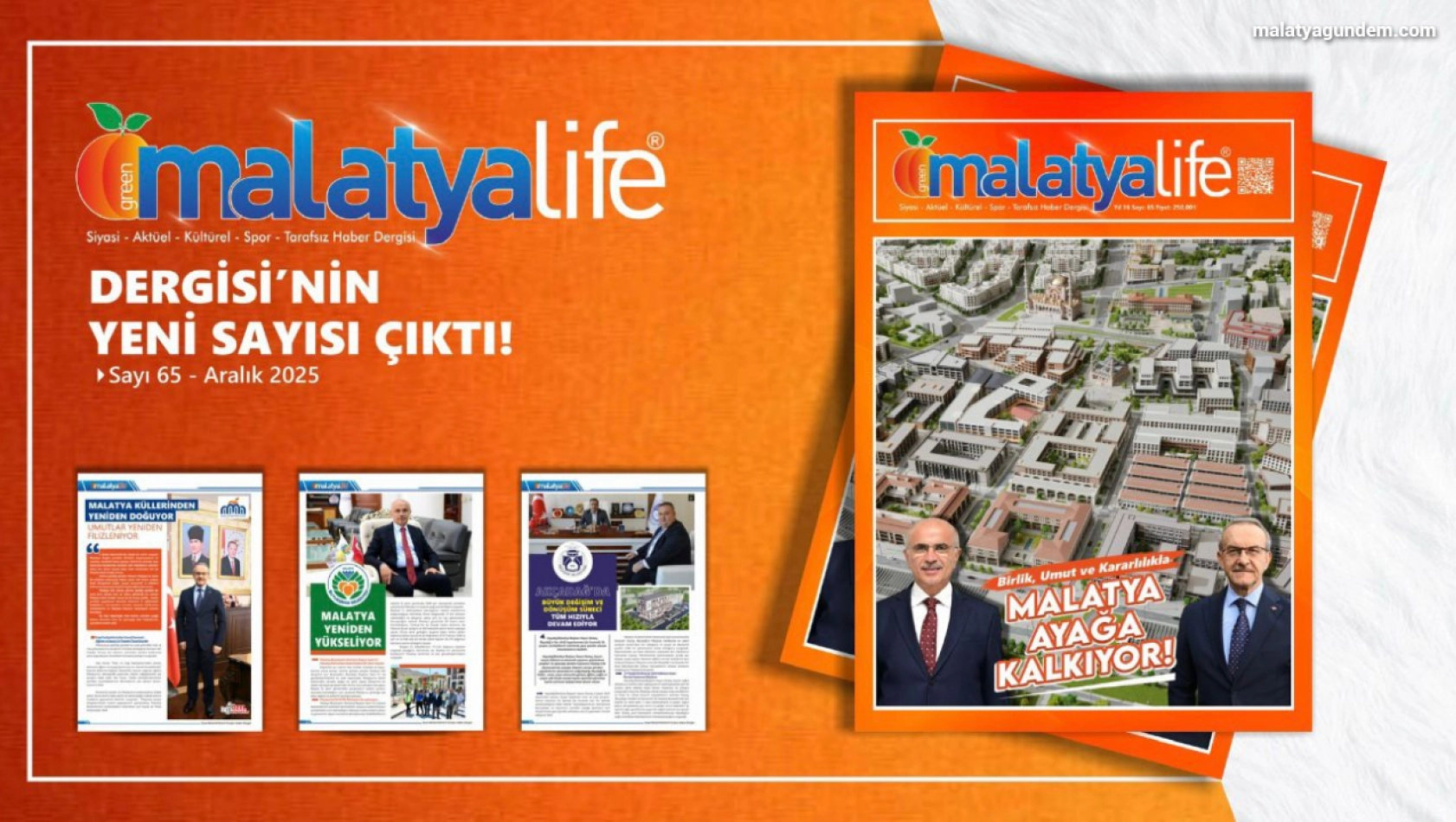 Malatya Life Dergisi'nin Yeni Sayısı Yayımlandı