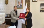 Köseoğlu'ndan Akçadağ Belediyesi'ne ziyaret