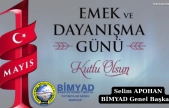 Genel Başkan Apohan: Emekçilerin Alın Teri, Toplumun Onurudur