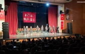 Malatya'da öğrencilerden Turgut Özakman oyunu