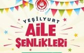 Yeşilyurt Aile Şenlikleri Beylerderesi Şehir Parkı'nda yapılacak