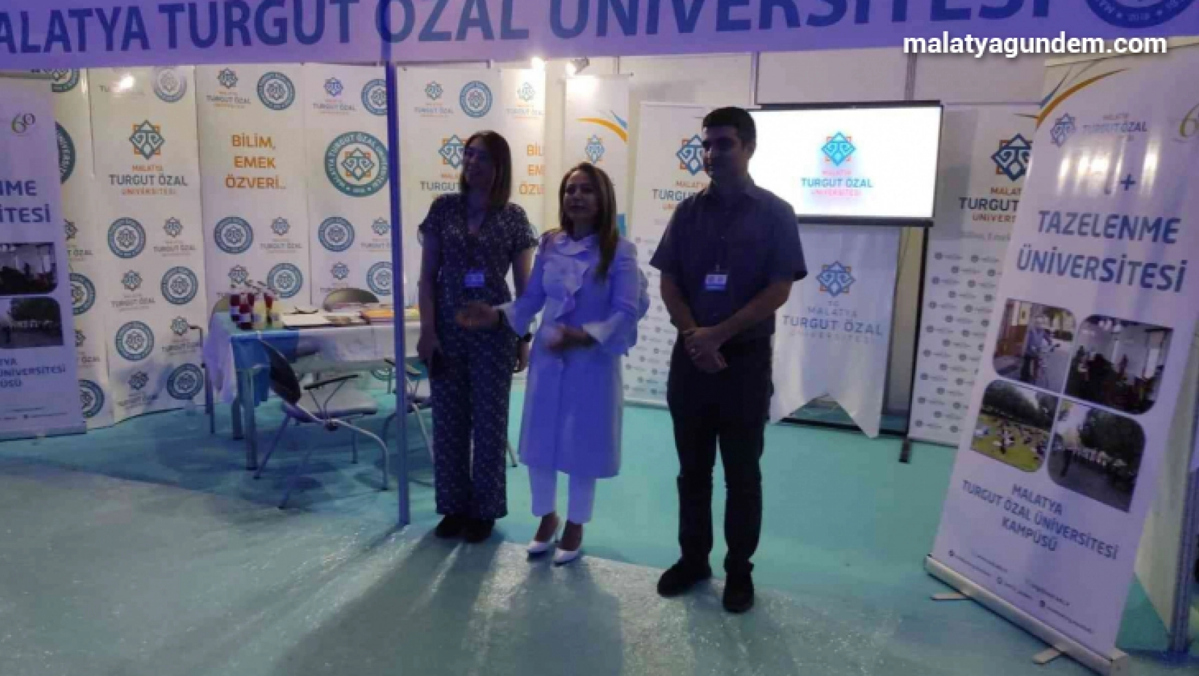 25'inci Kayısı Festivali Fuarında Turgut Özal Üniversitesi de stant açtı