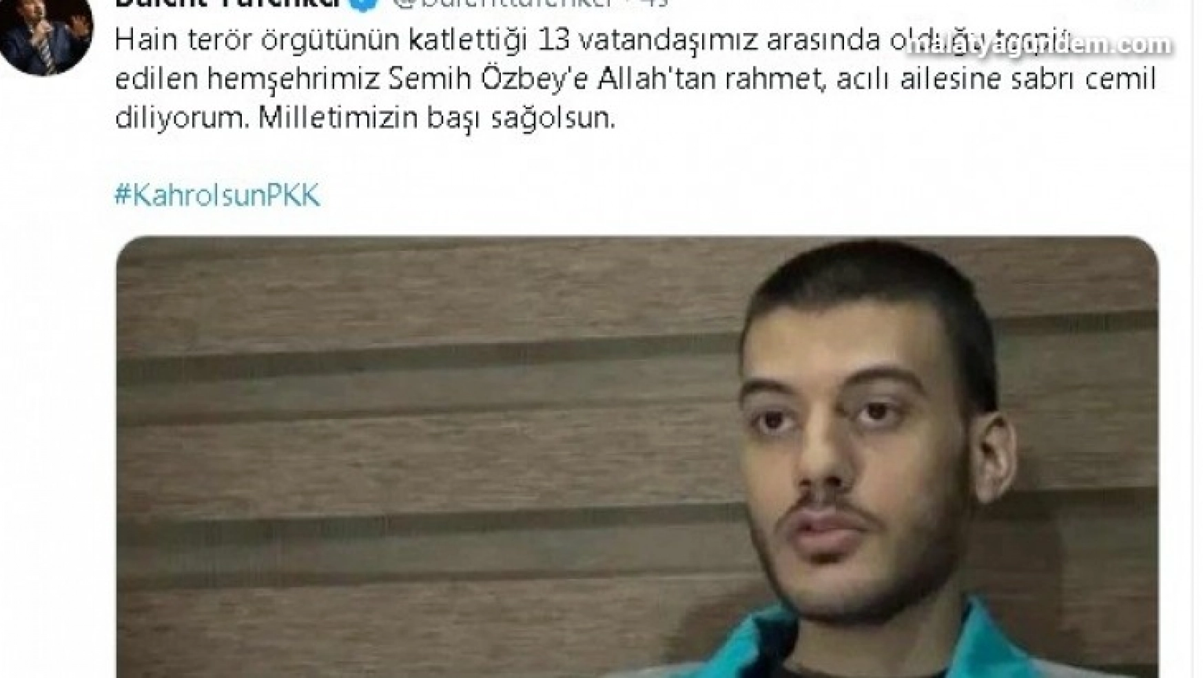 AK Partili Tüfenkci'den teröre lanet