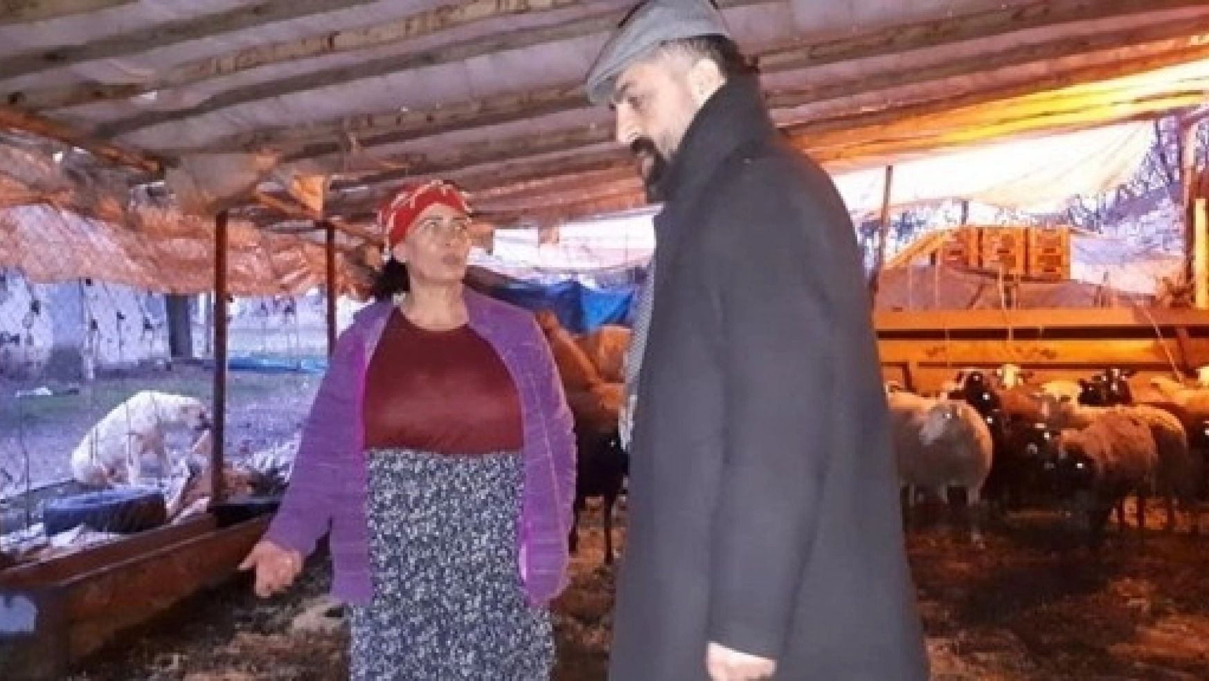 Arguvan'da Örnek Kadın Yetiştiriciye Ziyaret