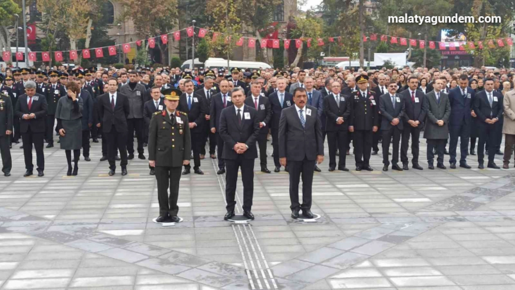 Atatürk vefatının 84. yıl dönümünde Malatya 'da da anıldı