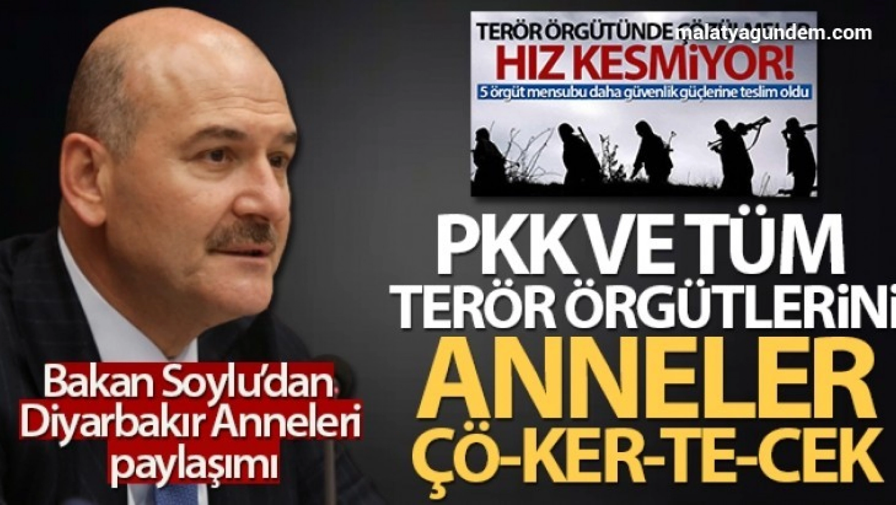 Bakan Soylu: 'PKK ve tüm terör örgütlerini anneler ÇÖ-KER-TE-CEK'