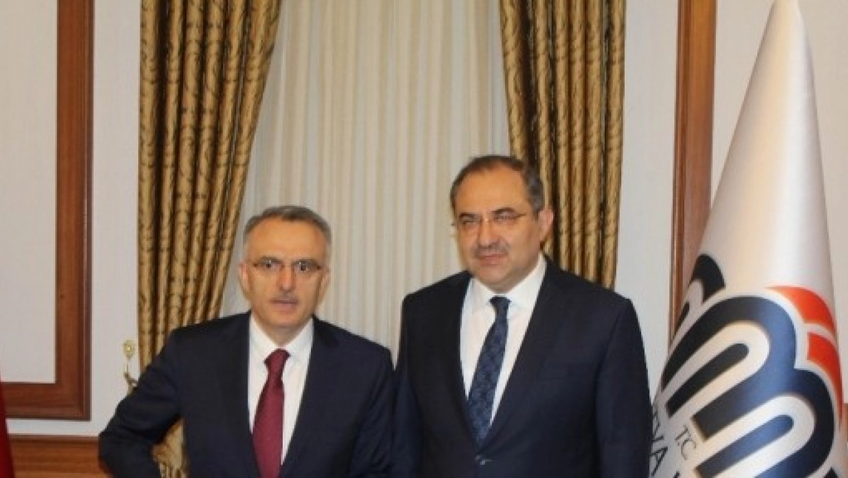 Bakan Ağbal Malatya Valisi Kaban'ı ziyaret etti