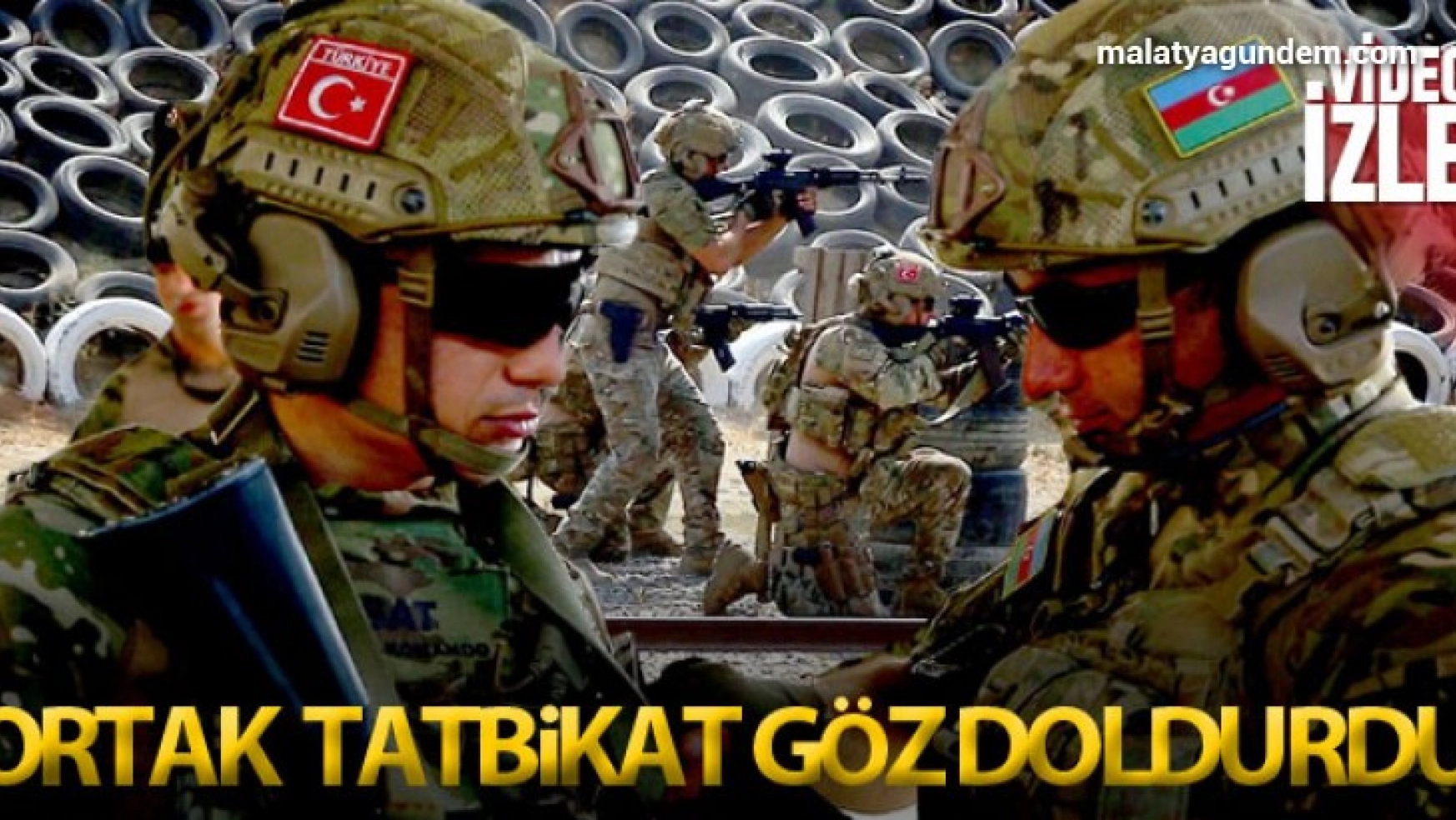 Bakü'de ortak askeri tatbikat