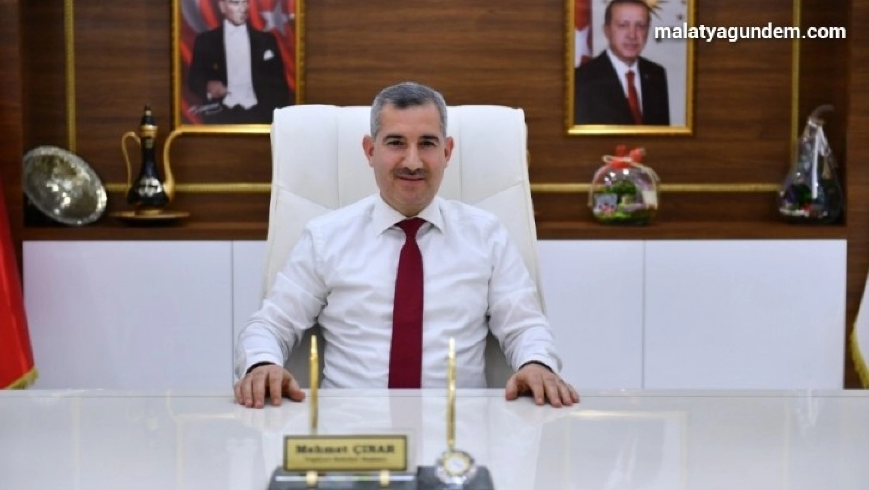 Başkan Çınar'dan kiraz yarışması ödül törenine davet