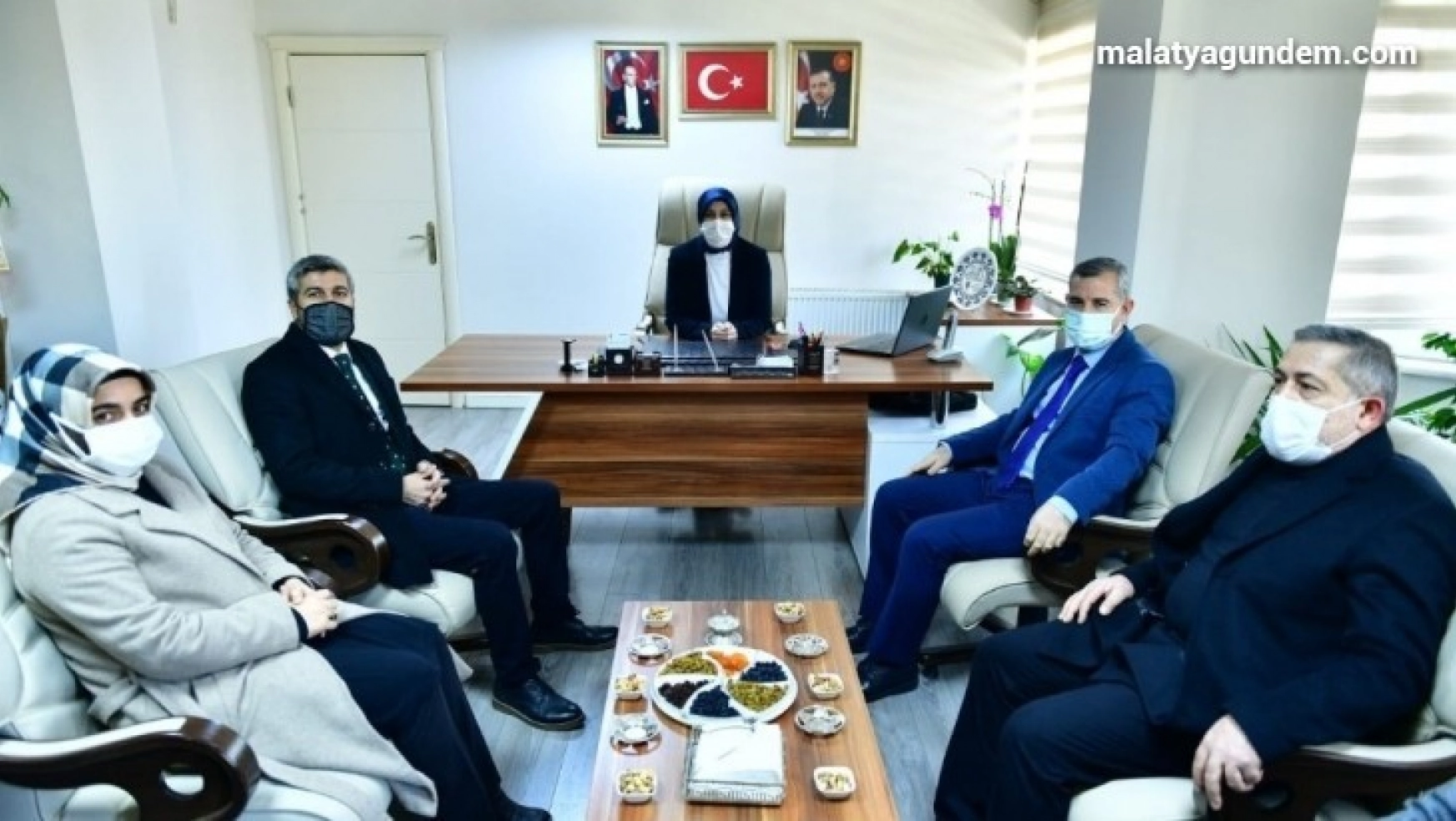 Başkan Çınar'dan yeni başkanlara hayırlı olsun ziyareti