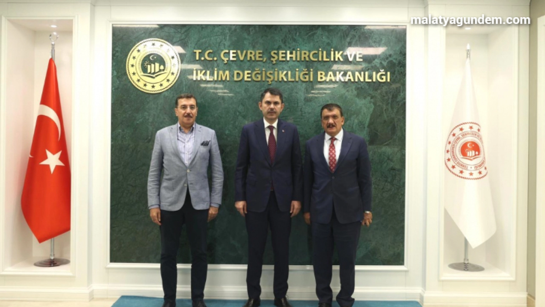 Başkan Gürkan'dan Bakan Kurum'a ziyaret