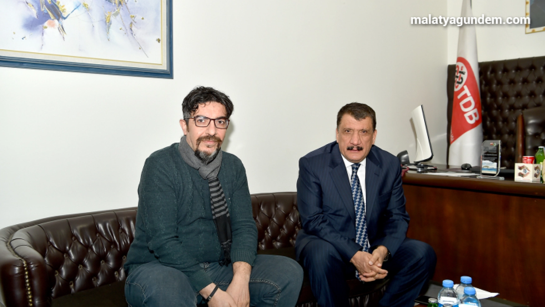 Başkan Gürkan'dan diş hekimleri odası'na ziyaret