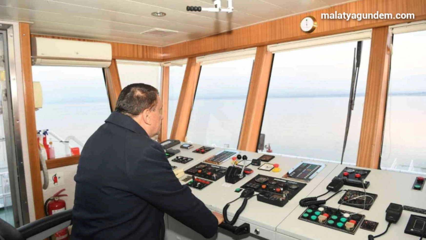 Başkan Gürkan'dan feribot denetimi