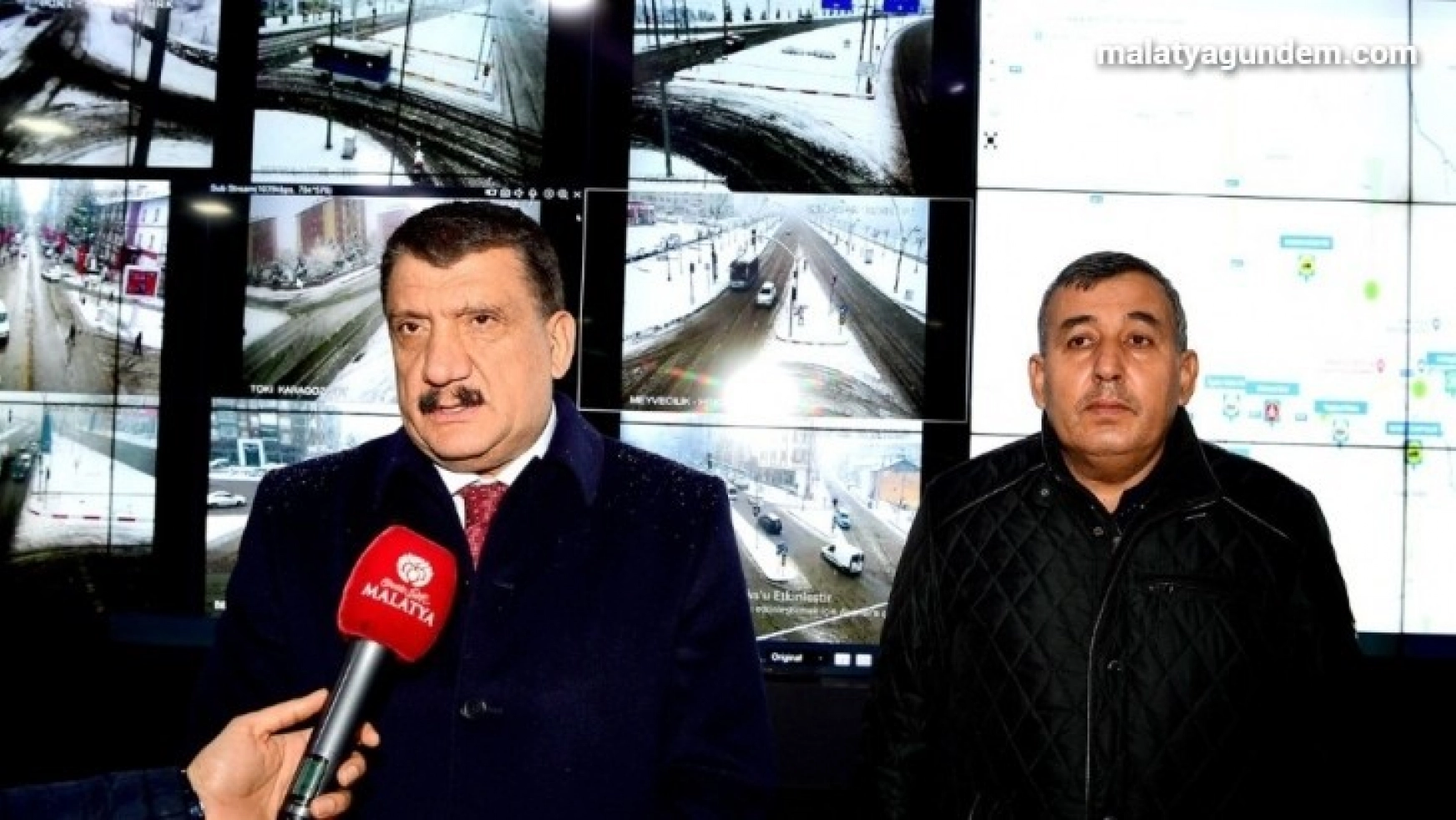 Başkan Gürkan'dan, karla mücadele çalışmalarına kontrol