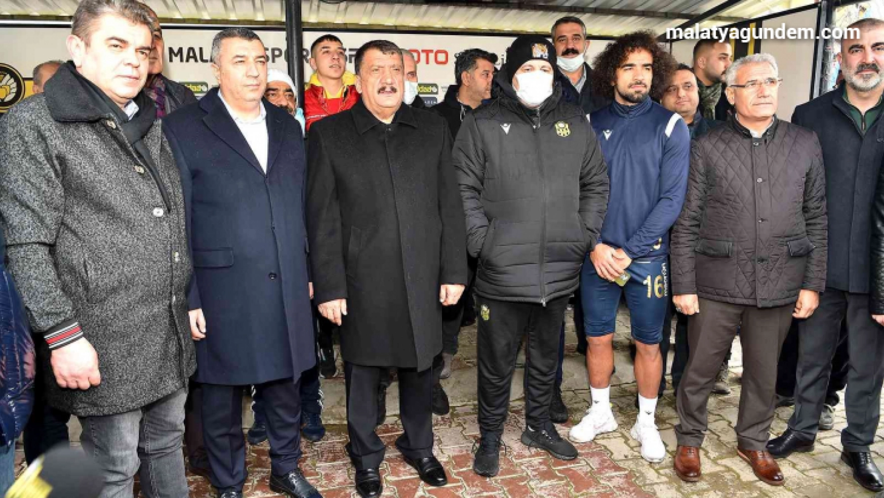 Başkan Gürkan'dan Yeni Malatyaspor'a destek ziyareti