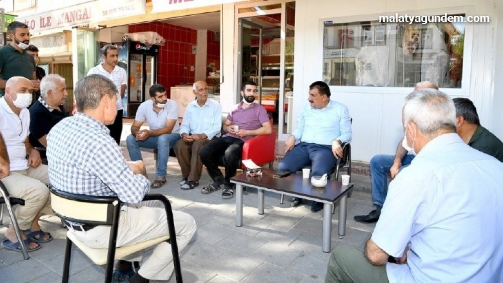Başkan Gürkan, Dilek Mahallesi'nde inceleme yaptı
