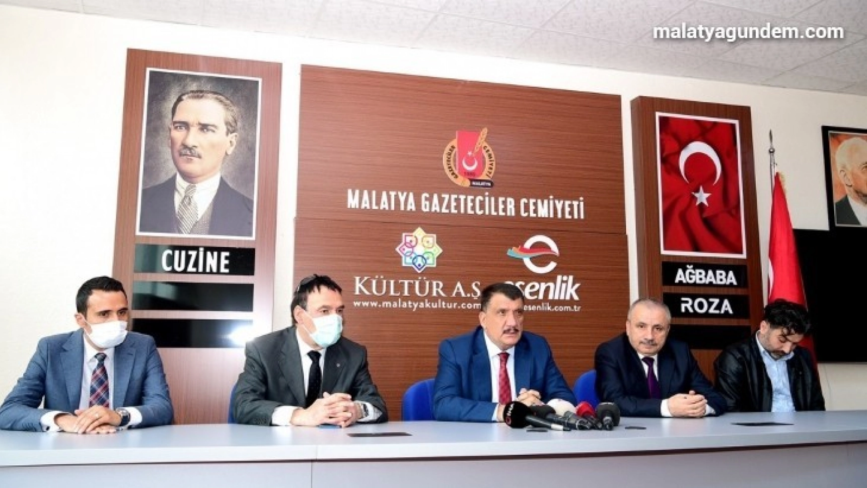 Başkan Gürkan, Gazeteciler Cemiyetini ziyaret etti