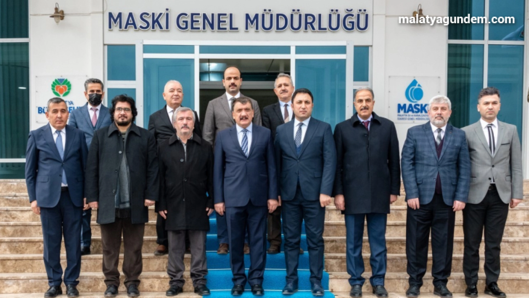 Başkan Gürkan, Kuluncak heyeti ile bir araya geldi