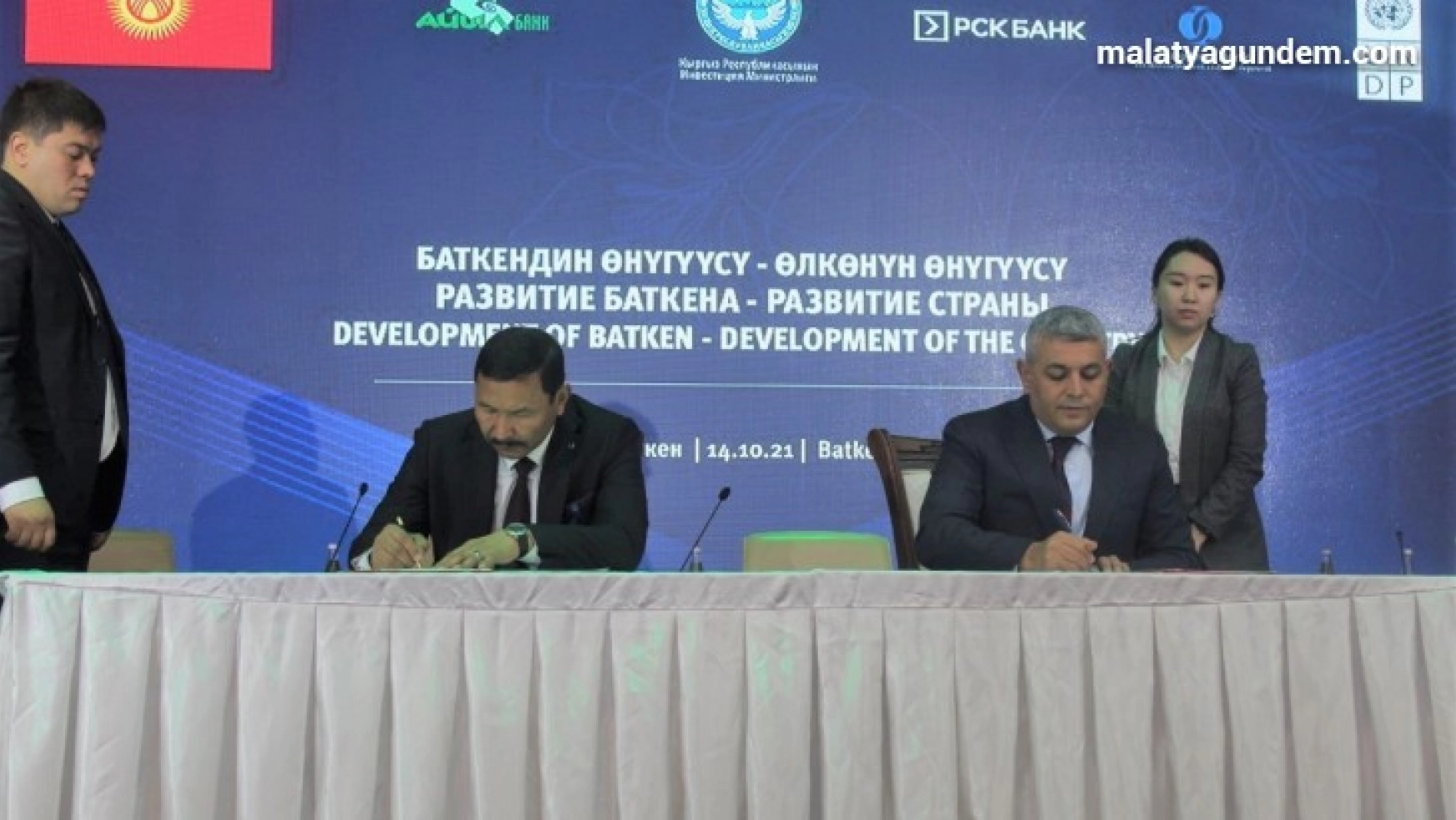 Başkan Sadıkoğlu Kırgızistan'da düzenlenen yatırım forumuna katıldı