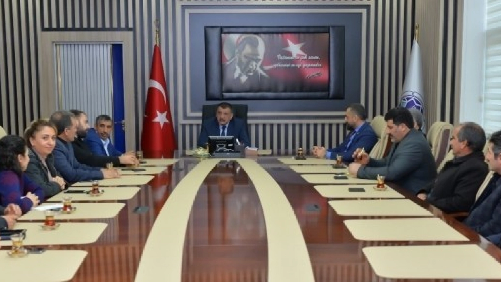 Başkan Gürkan'a Ziyaretler