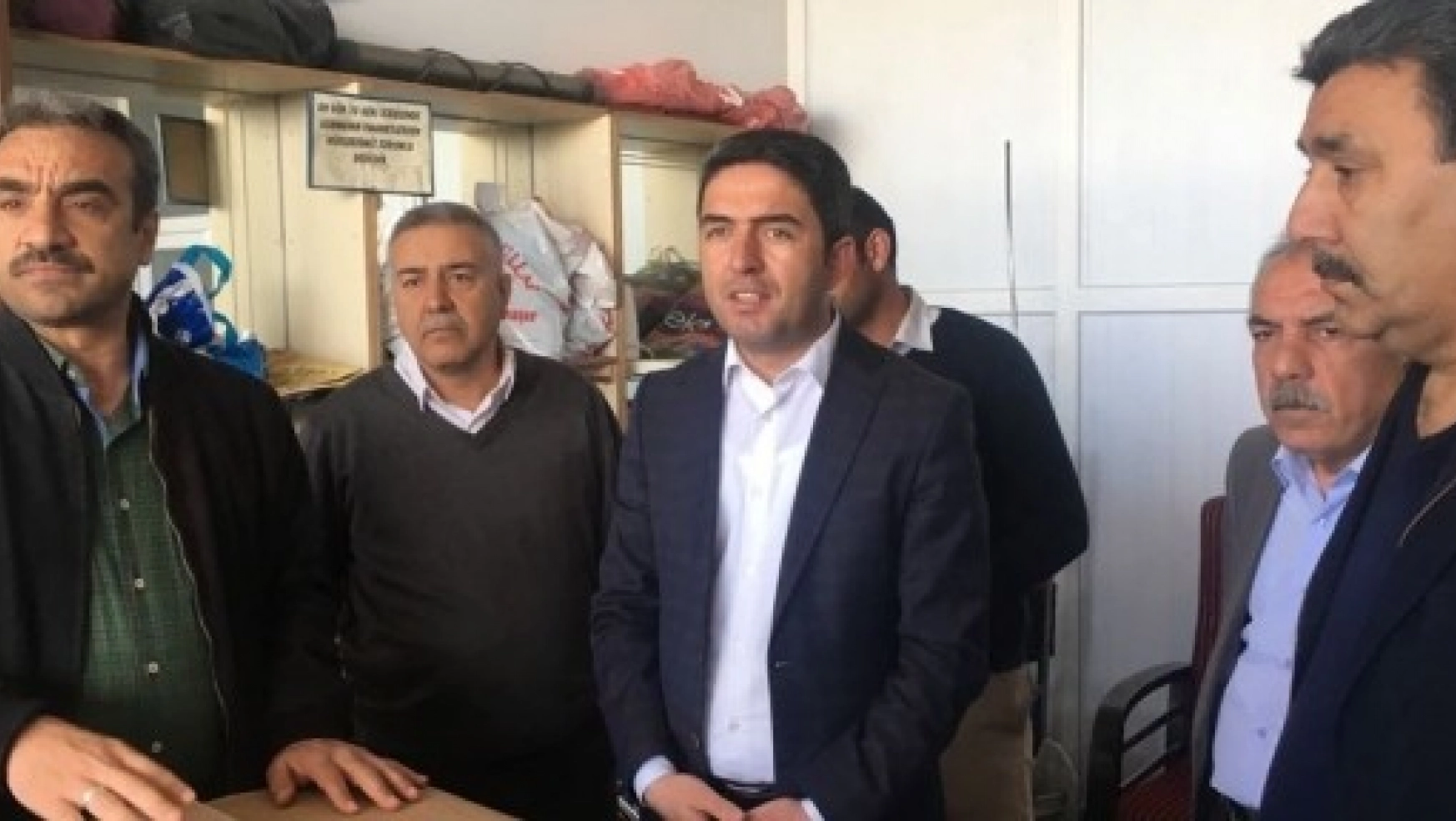 Başkan Kiraz'dan, Köy Garajı Esnafına Ziyaret