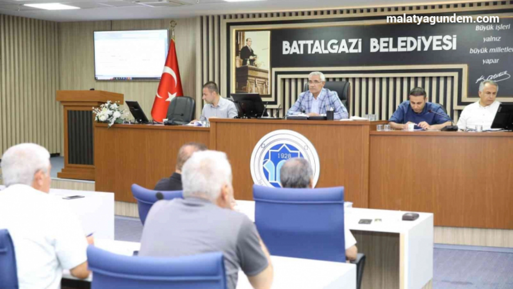 Battalgazi Belediyesi eylül ayı meclis toplantısı tamamlandı
