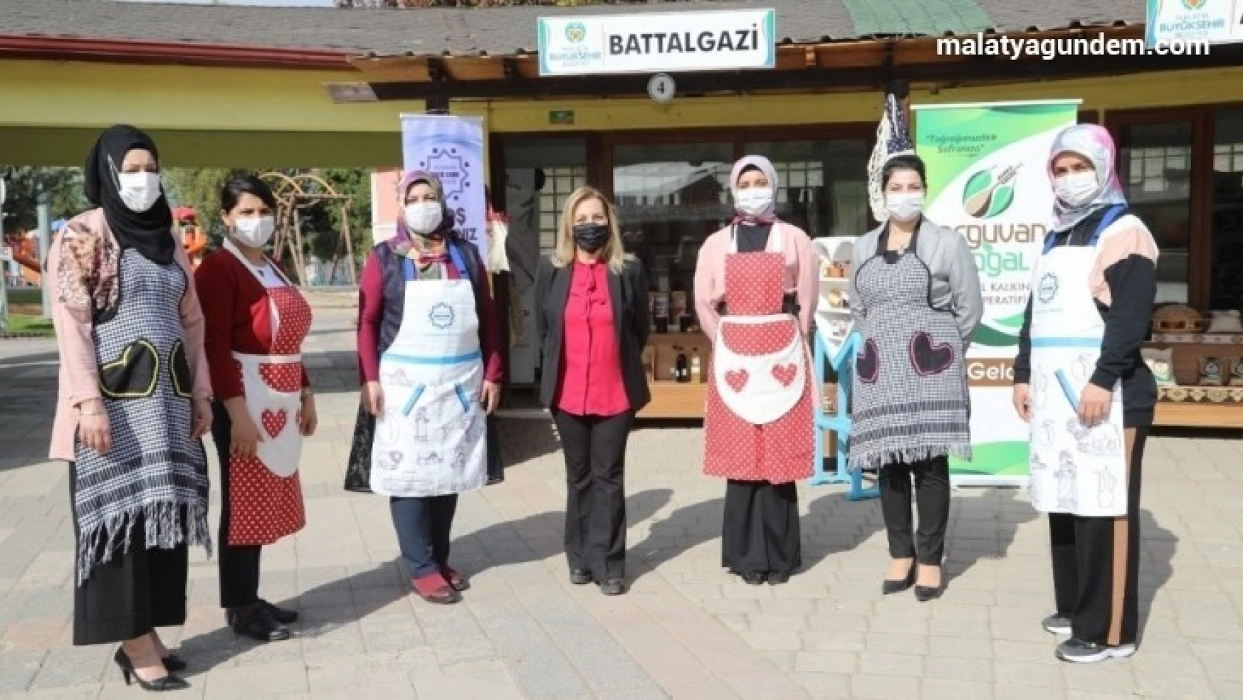 Battalgazi'nin kalbi kadın kooperatifinden bir ilk daha
