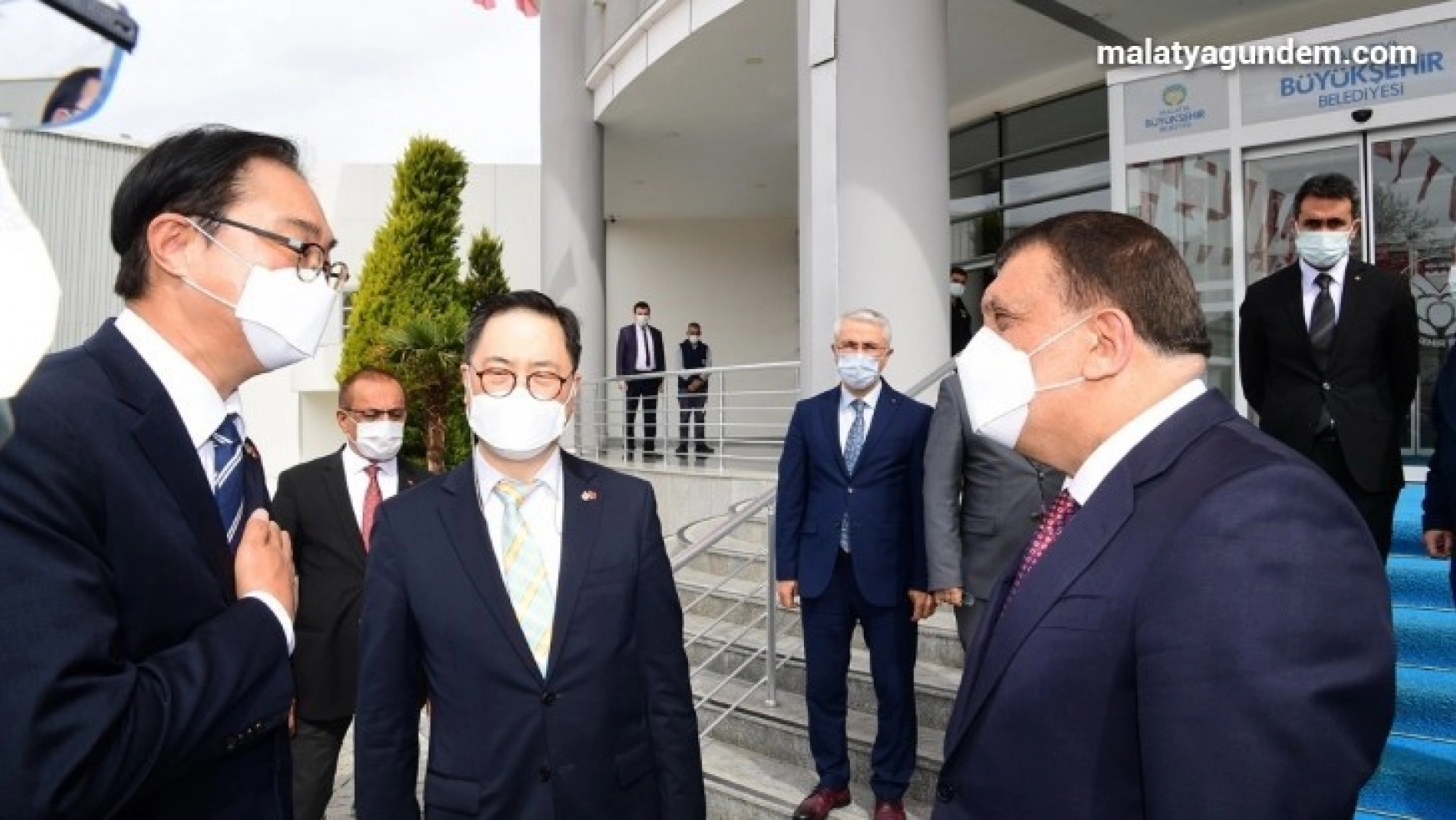 Büyükelçisi Lee'den Başkan Gürkan'a ziyaret