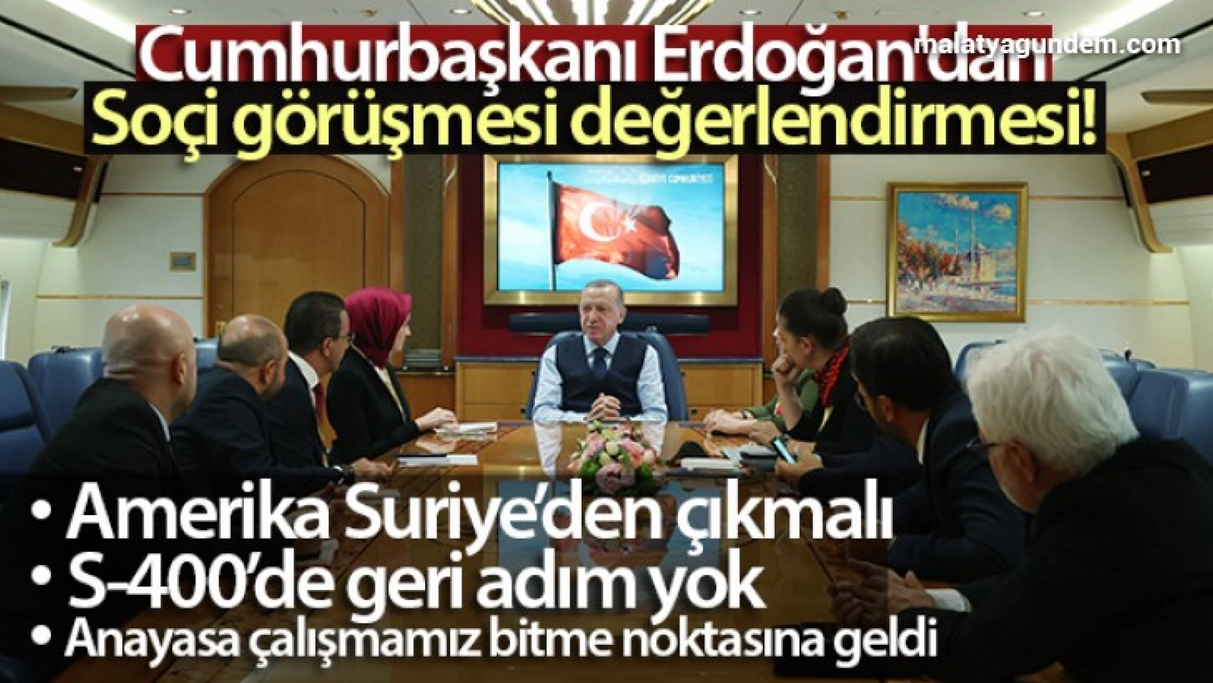 Cumhurbaşkanı Erdoğan'dan, Soçi görüşmesi değerlendirmesi