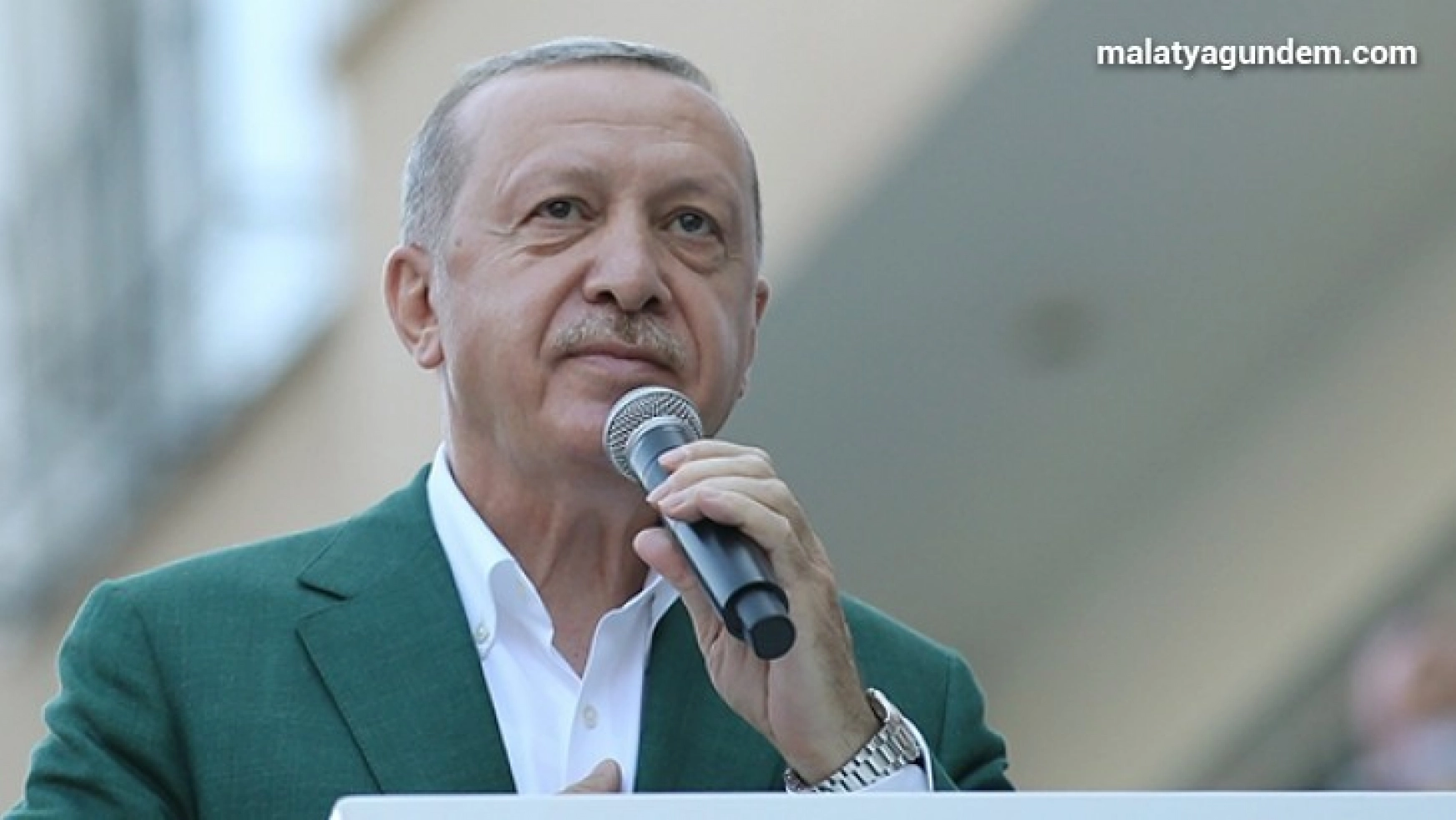 Cumhurbaşkanı Erdoğan, Dereli'de açıklamalarda bulundu