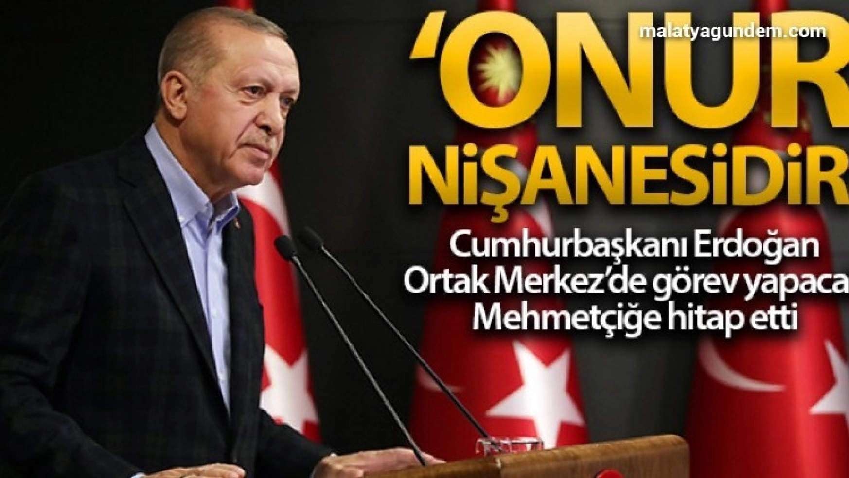 Cumhurbaşkanı Erdoğan, Ortak Merkez'de görev yapmak üzere Bakü'de bulanan Mehmetçiğe hitap etti