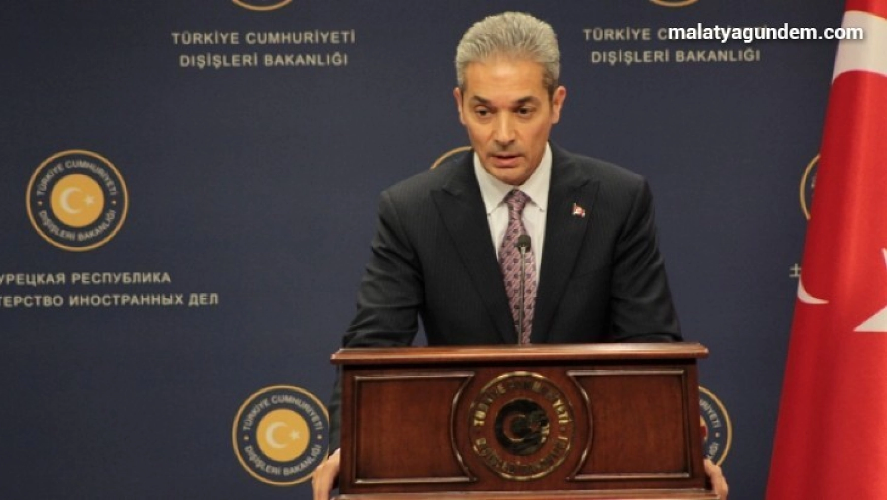 Dışişleri Bakanlığı Sözcüsü Aksoy'dan casusluk açıklaması: 'Suni gündem'