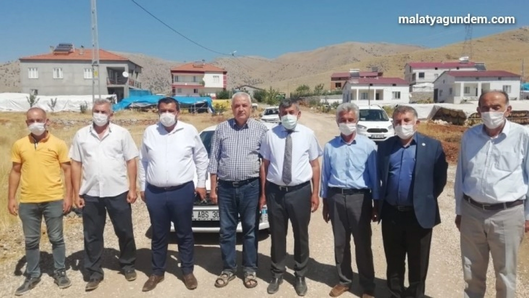 Doğanşehir'de asfalt çalışmaları devam ediyor