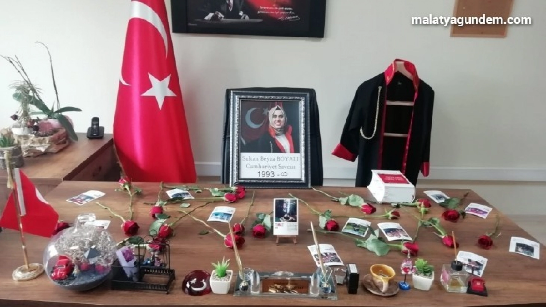 Doğanşehir'de koronadan ölen savcı adliye çalışanlarını yasa boğdu