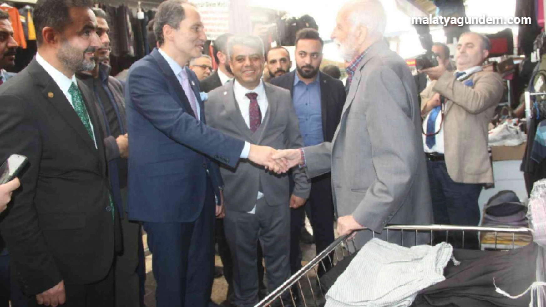 Fatih Erbakan'dan esnaf ziyareti