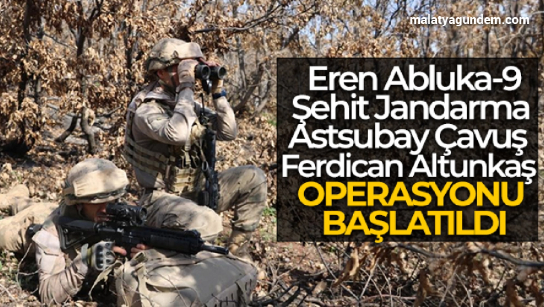 İçişleri Bakanlığı: 'Eren Abluka-9 operasyonu başladı'