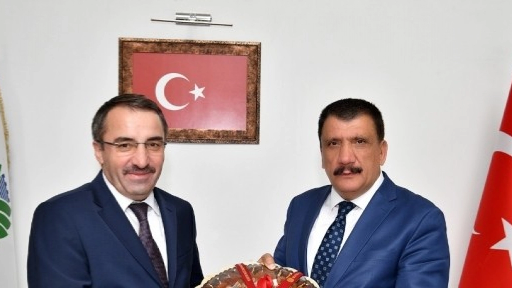  Ataseven'den Başkan Gürkan'a Ziyaret