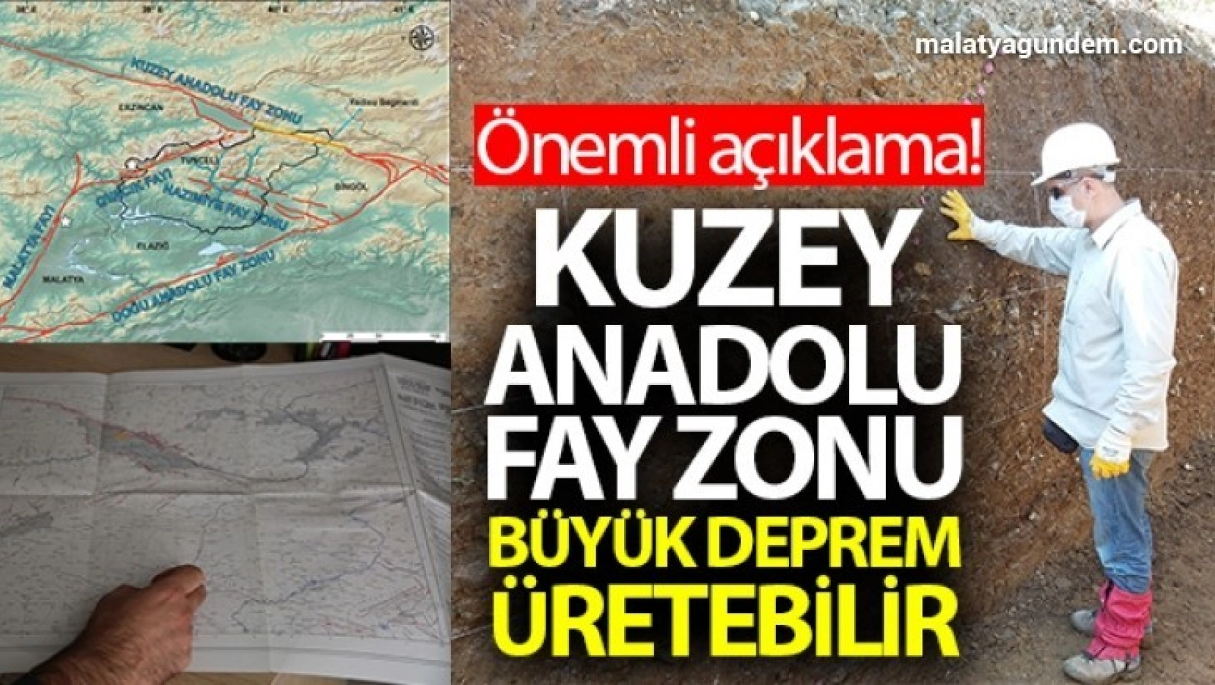Kuzey Anadolu fay zonu büyük bir deprem üretebilir