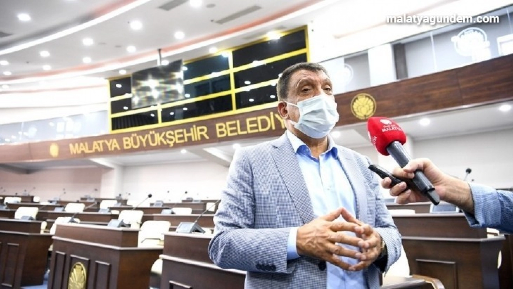 Malatya Büyükşehir meclis salonu yenilendi