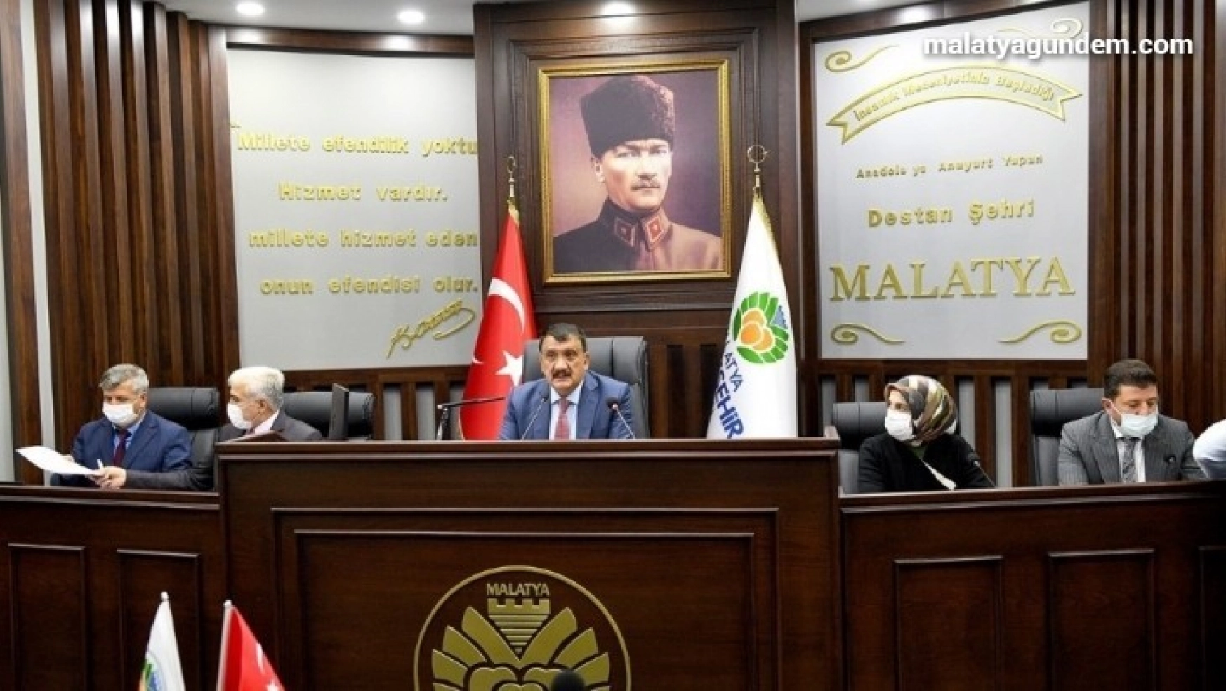 Malatya Büyükşehir Meclisi Kasım ayı toplantılarına başladı
