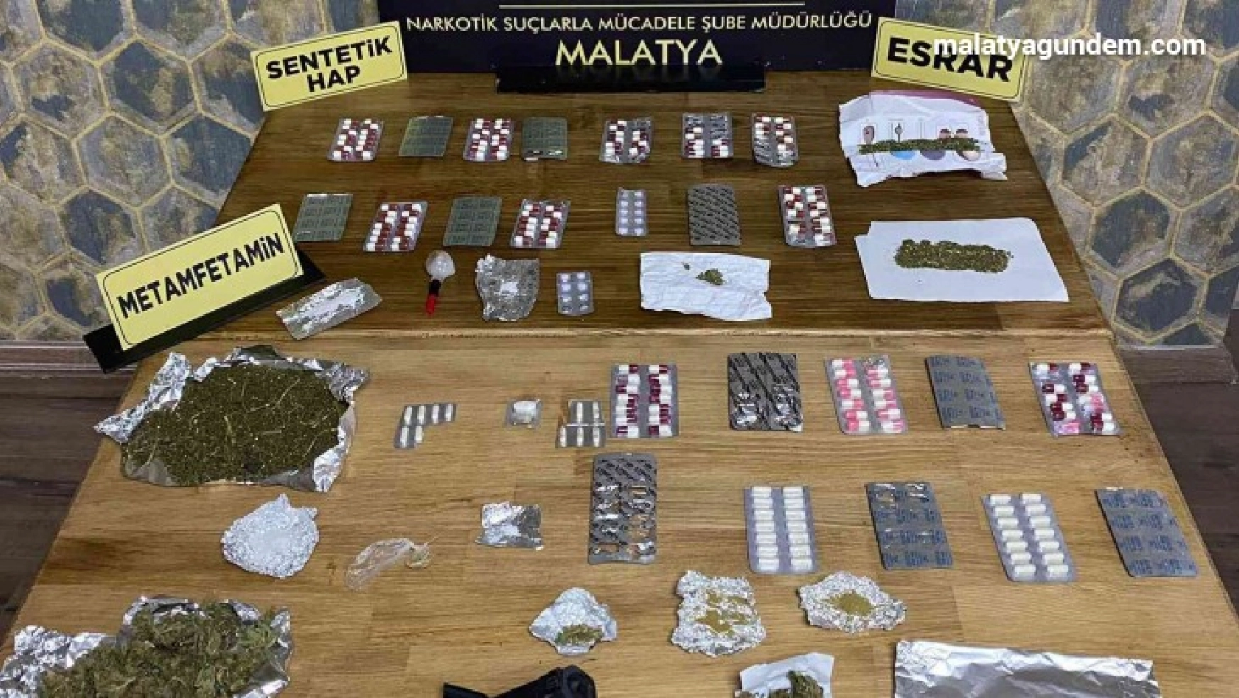 Malatya'da 'torbacı' operasyonu: 21 gözaltı