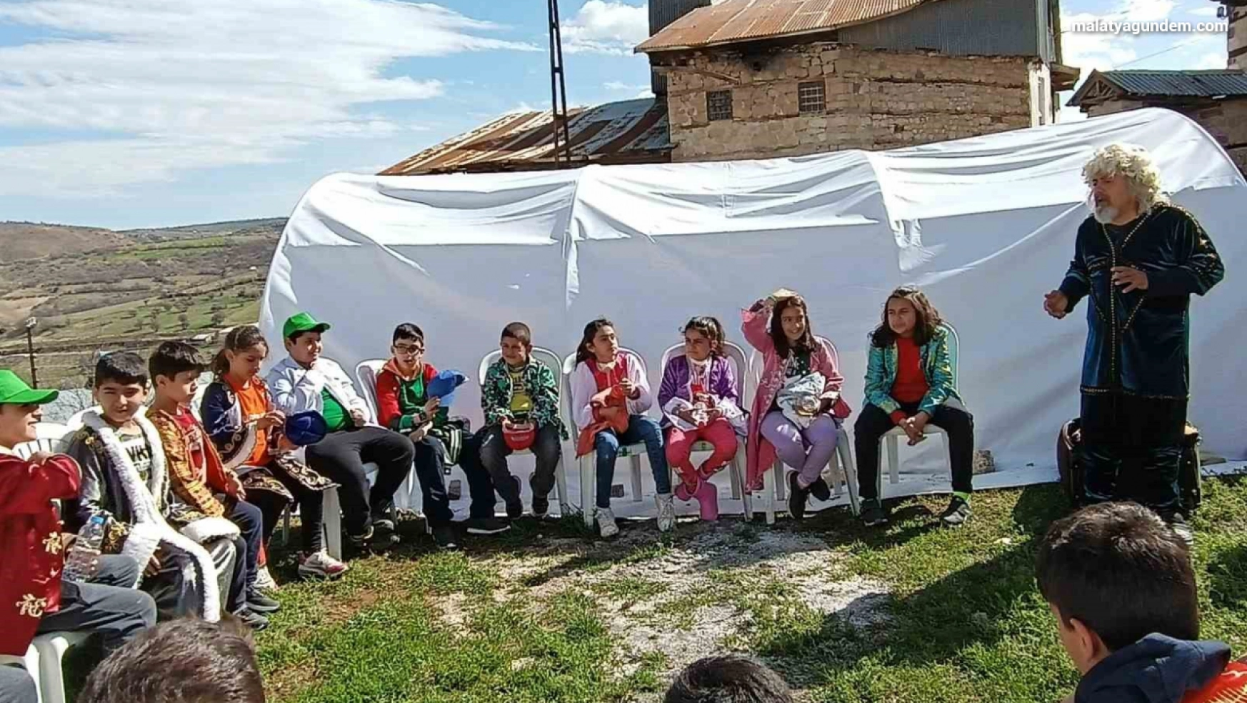 Malatya'da depremzede çocuklar için moral etkinlikleri düzenlendi