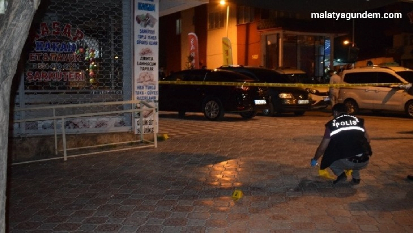 Malatya'da iş yerine silahlı saldırı: 1 yaralı