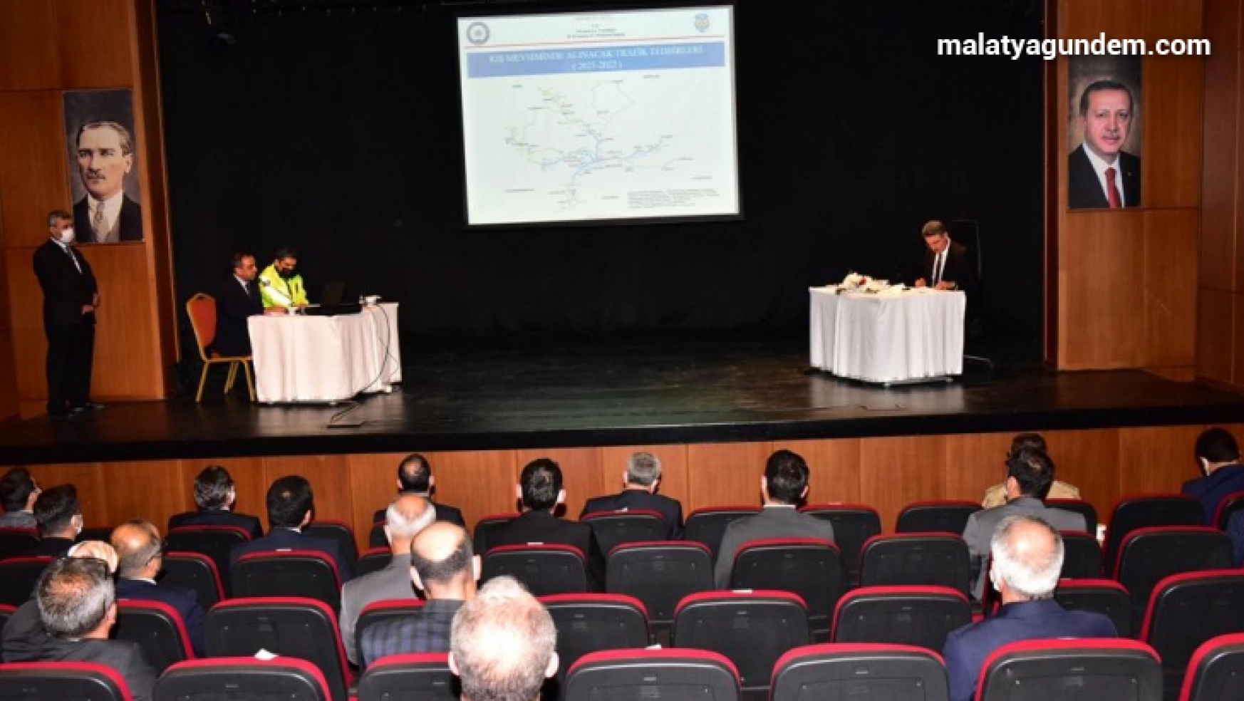 Malatya'da kış tedbirleri kordinasyon kurulu toplandı